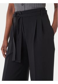 BOSS - Boss Spodnie materiałowe Tapiana 50479405 Czarny Relaxed Fit. Kolor: czarny. Materiał: syntetyk #5