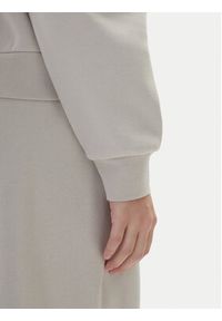 Adidas - adidas Bluza Cozy Holiday Graphic KA9950 Beżowy Loose Fit. Kolor: beżowy. Materiał: bawełna