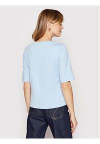 Vero Moda T-Shirt Octavia 10259466 Błękitny Loose Fit. Kolor: niebieski. Materiał: bawełna