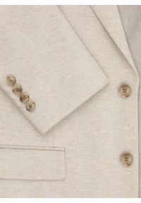 Pako Lorente - PAKO LORENTE - Dzianinowa marynarka w kratkę. Materiał: dzianina. Wzór: kratka. Sezon: jesień #9