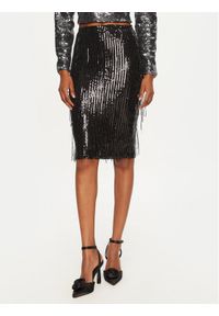 Rinascimento Spódnica ołówkowa CFC0121688003 Czarny Slim Fit. Kolor: czarny. Materiał: syntetyk