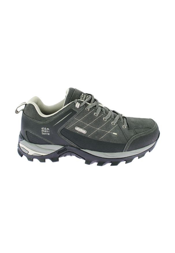 ELEMENTERRE - Niskie buty turystyczne Élémenterre Sonora Low EV. Kolor: wielokolorowy, szary, brązowy. Materiał: nylon, skóra. Szerokość cholewki: normalna. Styl: sportowy. Sport: turystyka piesza