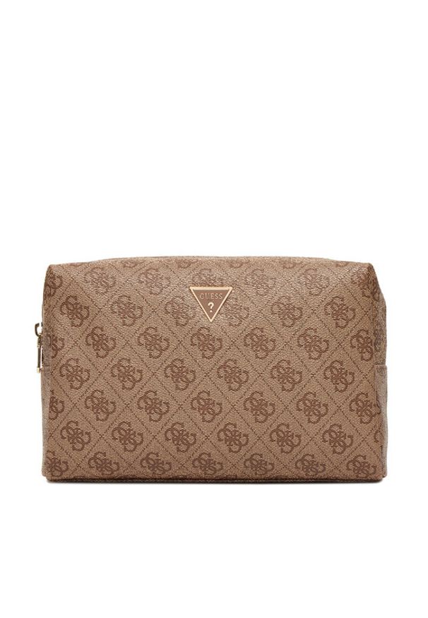 Guess Kosmetyczka PW7533 P5315 Beżowy. Kolor: beżowy. Materiał: skóra