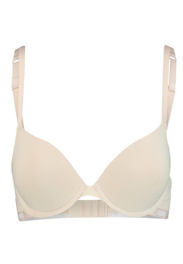 Biustonosz sportowy damski Puma Push-Up Bra. Kolor: różowy. Materiał: poliamid, elastan. Rodzaj stanika: push-up