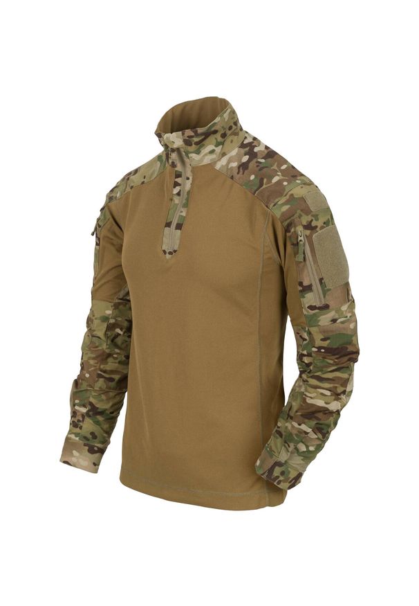Bluza męska Helikon-Tex MCDU Combat Shirt - NyCo Ripstop. Kolor: brązowy, zielony, wielokolorowy