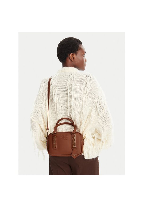 Love Moschino - Torebka LOVE MOSCHINO. Kolor: brązowy