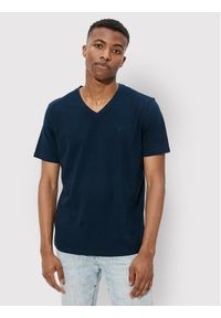 American Eagle T-Shirt 017-1177-1541 Granatowy Standard Fit. Kolor: niebieski. Materiał: bawełna