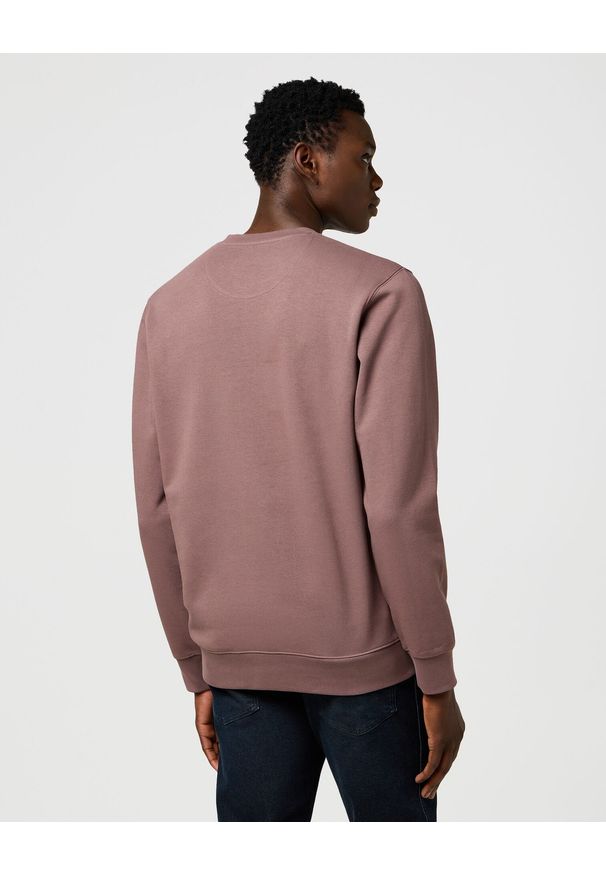 Wrangler - MESKA BLUZA WRANGLER AMERICANA CREW PEPPERCORN 112371650