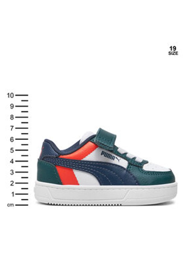 Puma Sneakersy Caven 2.0 Block Ac+ Inf 394463 09 Kolorowy. Materiał: skóra. Wzór: kolorowy