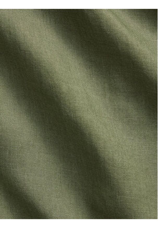 Polo Ralph Lauren Koszula 710966421501 Zielony Regular Fit. Typ kołnierza: polo. Kolor: zielony. Materiał: len