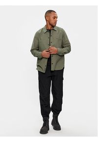 Calvin Klein Jeans Koszula Relaxed Shirt J30J324612 Zielony Relaxed Fit. Kolor: zielony. Materiał: bawełna