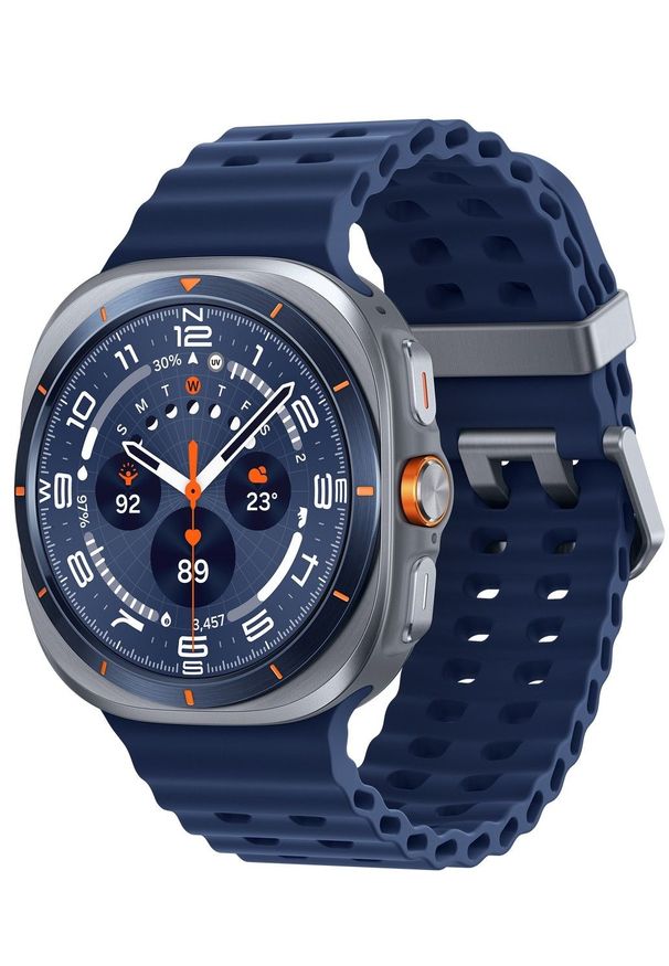 SAMSUNG - Samsung Galaxy Watch Ultra 2025 LTE 47mm Tytanowy Niebieski (L705). Kolor: niebieski