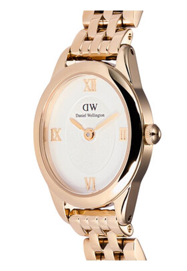 Daniel Wellington Zegarek Ophelia Mini 22 DW00100805 Różowe złoto. Kolor: złoty, różowy, wielokolorowy
