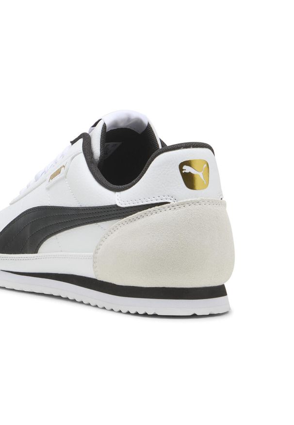 Puma - Sneakersy unisex PUMA Turino II OG PUMA White Black Vapor Gray Gold. Kolor: czarny, biały, żółty, wielokolorowy