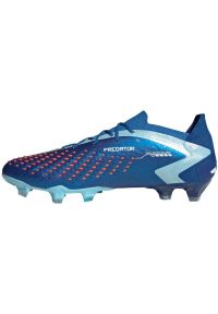 Adidas - Buty piłkarskie adidas Predator Accuracy.1 L Fg M GZ0031 niebieskie. Zapięcie: sznurówki. Kolor: niebieski. Materiał: syntetyk, guma. Szerokość cholewki: normalna. Sport: piłka nożna #2
