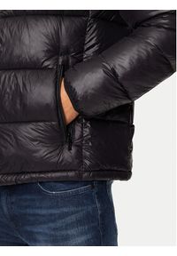 Karl Lagerfeld - KARL LAGERFELD Kurtka puchowa 505022 544590 Czarny Slim Fit. Typ kołnierza: dekolt w karo. Kolor: czarny. Materiał: syntetyk #4