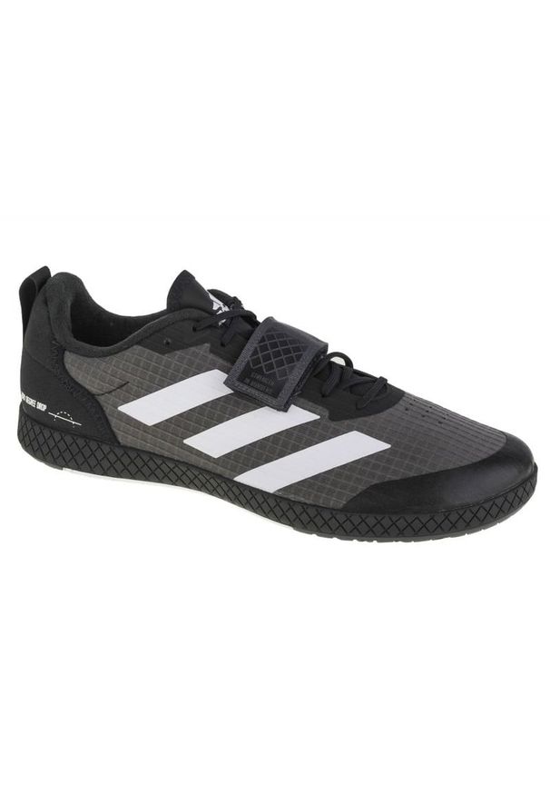 Adidas - Buty adidas The Total M GW6354 czarne. Kolor: czarny. Materiał: guma, syntetyk, materiał. Szerokość cholewki: normalna. Sport: fitness