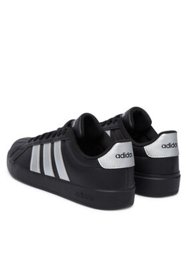 Adidas - adidas Sneakersy Streettalk IH4318 Czarny. Kolor: czarny. Materiał: skóra