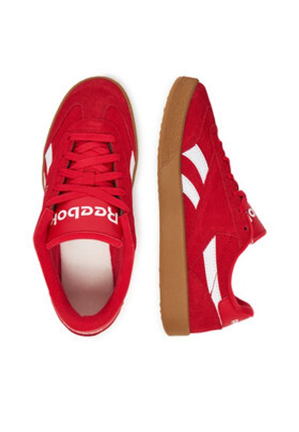 Reebok Sneakersy SMASH EDGE KILTY 100235253 Czerwony. Kolor: czerwony. Materiał: skóra, zamsz