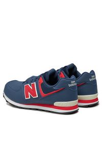 New Balance Sneakersy GC574KIK Granatowy. Kolor: niebieski. Materiał: skóra. Model: New Balance 574 #2