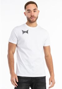 TAPOUT - T-shirt regularny Tapout Octagon. Kolor: czarny, biały, wielokolorowy. Wzór: nadruk #2