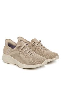 skechers - Skechers Sneakersy 149710/TPE Beżowy. Kolor: beżowy. Materiał: materiał #3