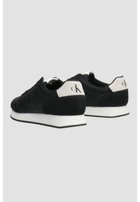 Calvin Klein - CALVIN KLEIN Czarne męskie sneakersy, Rozmiar 42. Kolor: czarny