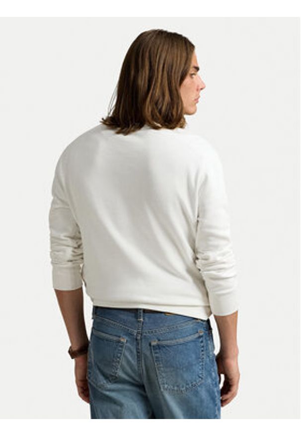 Polo Ralph Lauren Bluza 710953718004 Biały Regular Fit. Typ kołnierza: polo. Kolor: biały. Materiał: bawełna