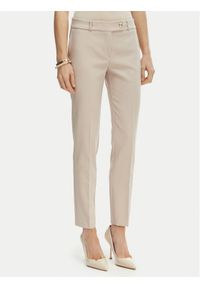 Rinascimento Spodnie materiałowe CFC0128638003 Beżowy Slim Fit. Kolor: beżowy. Materiał: syntetyk #1