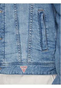 Guess Kurtka jeansowa Dillon M4GXN1 D5AZ5 Granatowy Regular Fit. Kolor: niebieski. Materiał: bawełna #3