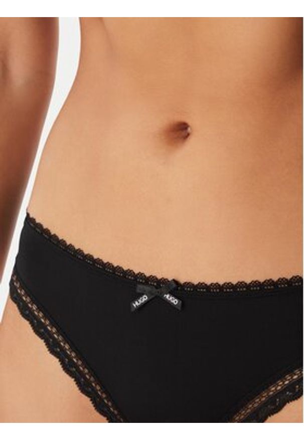 Hugo - HUGO Figi klasyczne Unique 50545733 Czarny. Kolor: czarny. Materiał: syntetyk