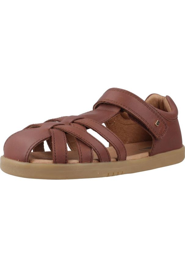 Sandały BOBUX CROSS JUMP Brązowy. Kolor: brązowy. Materiał: skóra. Sezon: lato