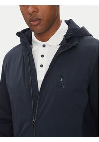 Aeronautica Militare Kurtka softshell 251AF499F559 Granatowy Regular Fit. Kolor: niebieski. Materiał: wiskoza #4