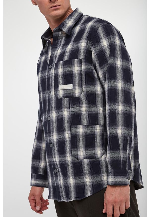 Armani Exchange - Koszula męska w kratę ARMANI EXCHANGE