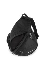 Plecak sportowy na jedno ramię BAG STREET 4388-BL czarny. Kolor: czarny. Materiał: materiał. Styl: street, sportowy