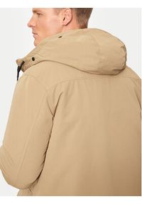 Jack & Jones - Jack&Jones Parka Construct 12258406 Beżowy Regular Fit. Kolor: beżowy. Materiał: syntetyk