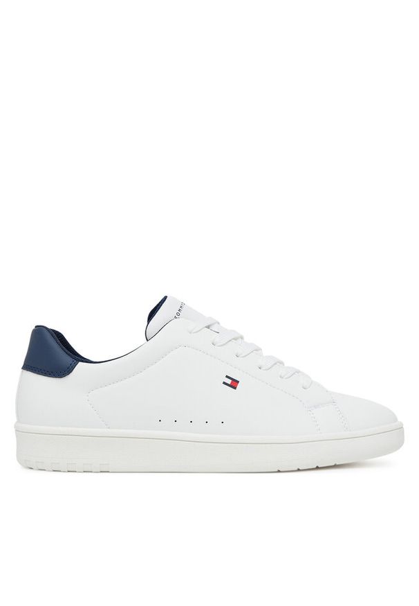 TOMMY HILFIGER - Sneakersy Tommy Hilfiger. Kolor: biały