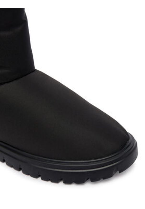 Tommy Jeans Śniegowce Tjw Snow Boot EN0EN02823 Czarny. Kolor: czarny. Materiał: materiał
