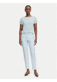 Marella Bluzka Accorta 2615971052 Błękitny Regular Fit. Kolor: niebieski. Materiał: wiskoza #5