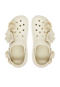 Crocs Klapki Crush Bouquet Clog 211448 Beżowy. Kolor: beżowy #5