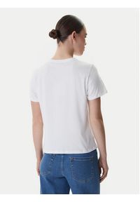 Marella T-Shirt Tema 2615971031 Biały Regular Fit. Kolor: biały. Materiał: bawełna #4