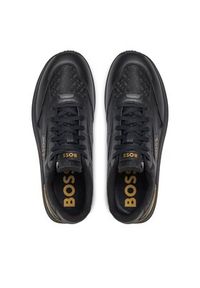 BOSS - Boss Sneakersy Kurt 50502901 10251947 01 Czarny. Kolor: czarny. Materiał: skóra