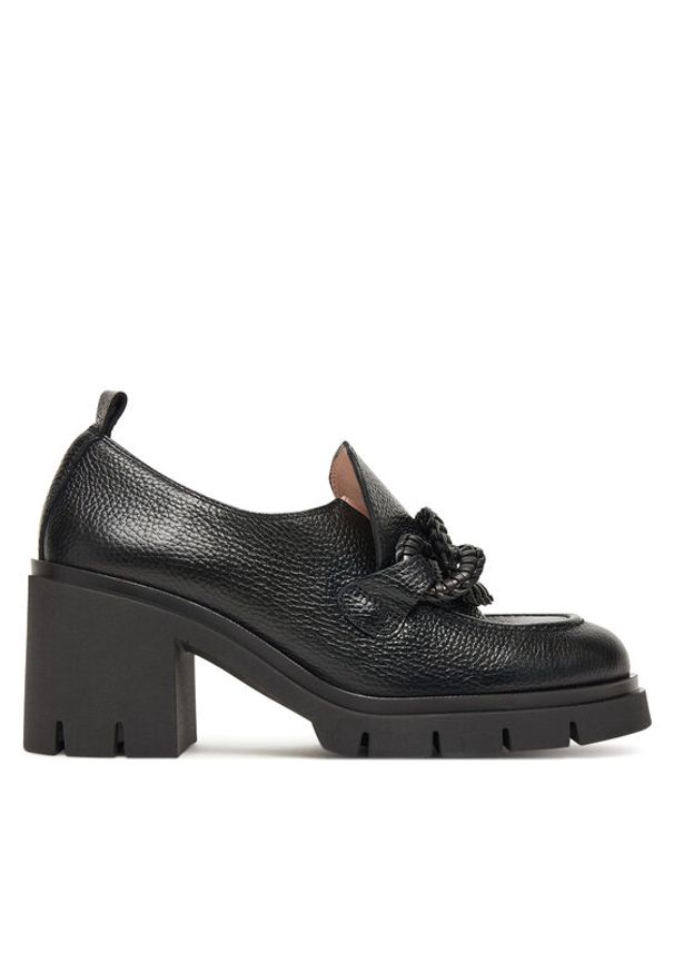 Hispanitas Półbuty HI254331 Czarny. Kolor: czarny. Materiał: skóra