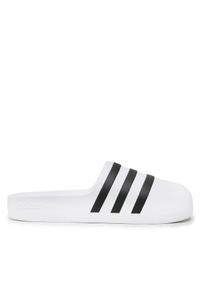 Adidas - Klapki adidas. Kolor: biały #1