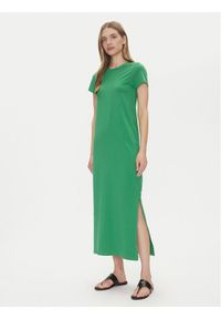 JDY Sukienka codzienna Ava 15321069 Zielony Regular Fit. Okazja: na co dzień. Kolor: zielony. Materiał: bawełna. Typ sukienki: proste. Styl: casual