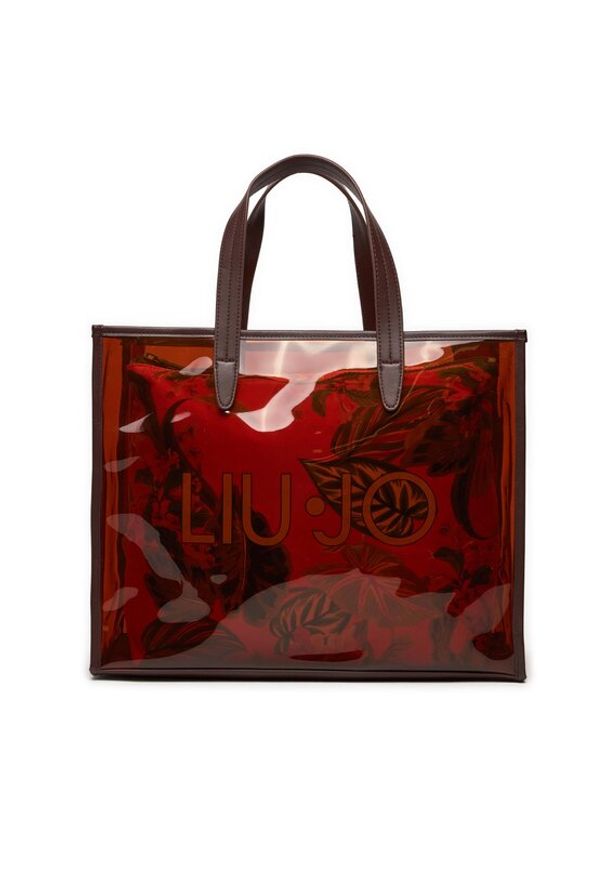 Liu Jo Torebka Tote W/Pouch VA4200 T0300 Brązowy. Kolor: brązowy