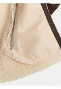 only - ONLY Kurtka z imitacji skóry Betty 15322046 Brązowy Regular Fit. Kolor: brązowy. Materiał: skóra #4