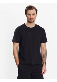 Calvin Klein Performance T-Shirt S/S T-Shirt 00GMS3K108 Czarny Regular Fit. Kolor: czarny. Materiał: syntetyk, bawełna