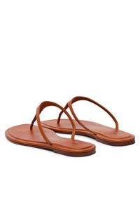 Polo Ralph Lauren Japonki 818P08374002 Brązowy. Kolor: brązowy. Materiał: skóra #4