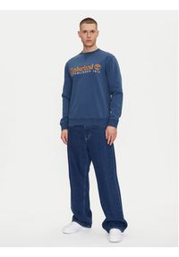 Timberland Bluza TB0A2FEQ Granatowy Regular Fit. Kolor: niebieski. Materiał: bawełna #5